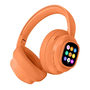 AI Translation Smart Headphones with Detachable Touch Screen